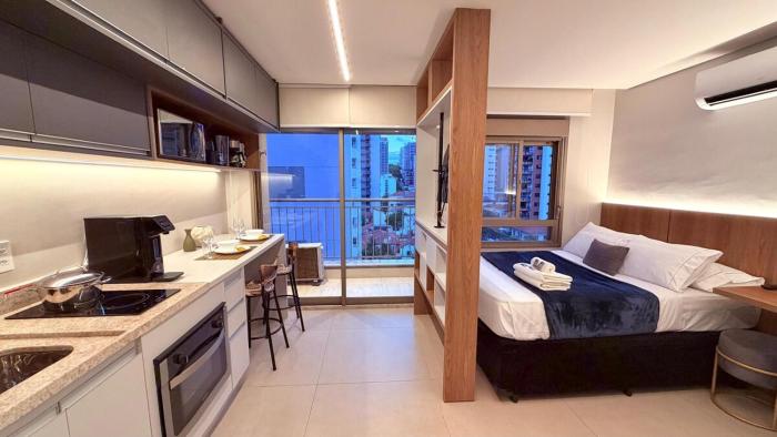 105 - Rentaqui Perdizes Glass Apartment