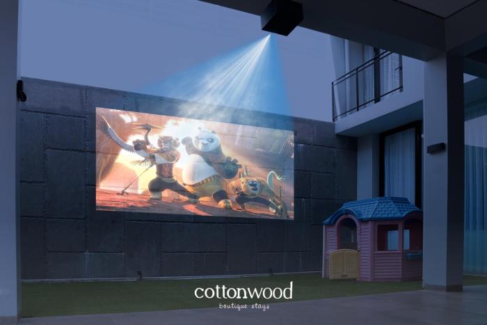 Cottonwood Villa Pavana - Heated pool Fitness LayarTancep200inch