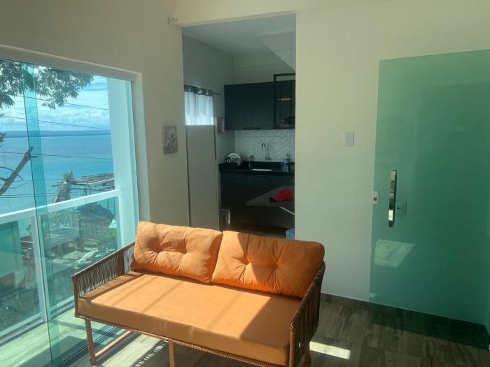 vista mar e por do sol- morro de sao paulo