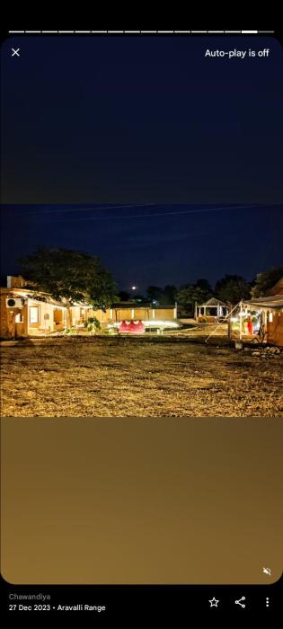 Desert night culture resort