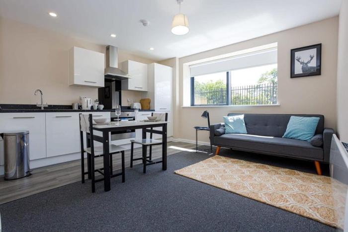 Modern 1 Bed Apartment in Manchester Sleeps 3