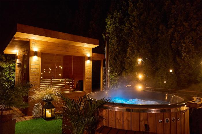 Villa Beskidzka 100 - SAUNA & BALIA z Jacuzzi Widok na góry i jezioro żywieckie