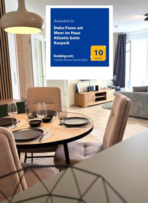 Duke-Fewo am Meer im Haus Atlantic beim Kurpark