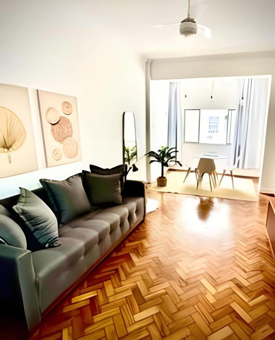 copacabana com conforto e estilo ao lado da areia