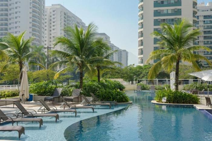 Apartamentos Verano Stay na Barra Olimpica com Piscina e Sauna