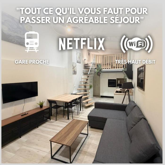 Duplex Moon x4 pers NEW - Gare Parilly