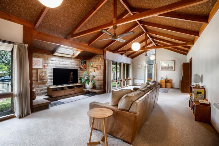 Escape to the beach, Grass area, large open home