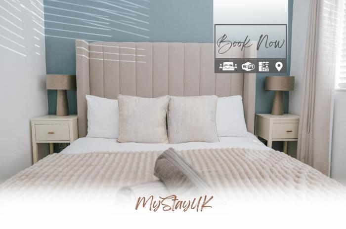 3BR House By MyStayUK Short Lets & Serviced Accommodation Manchester With Free Wifi & Free Parking