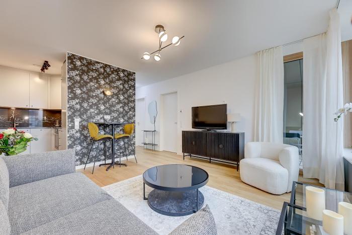 Luxury 1 bedroom flat in Kirchberg