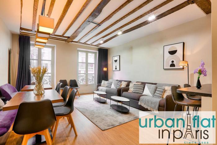 Urban Flat 73 - Luxury Parisian Flat near Les Halles Rivoli