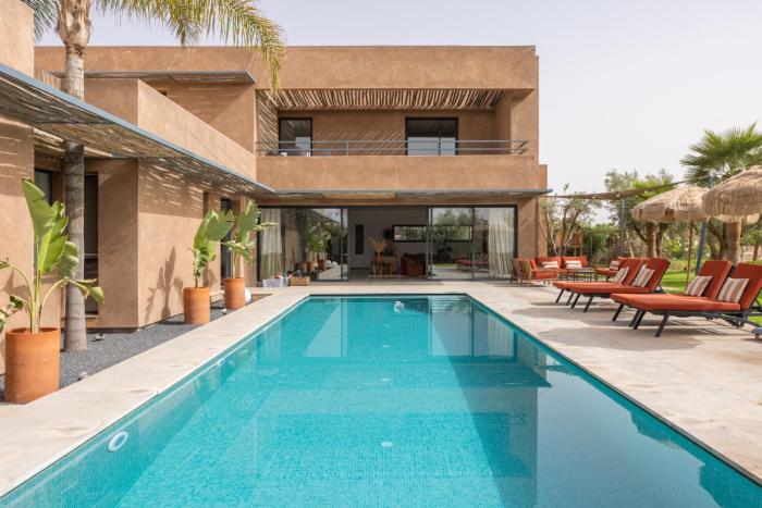 Modern villa - 4 luxury suites - Golf Amelkis - Marrakech