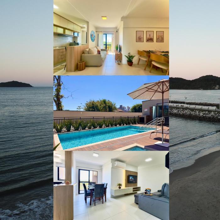 Apto 2 Quartos PISCINA Churrasqueira Wi-Fi Ar Condicionado Cozinha Complata Vaga de Garagem 400m PRAIA Ideal para Famílias ou Amigos Reserve Agora