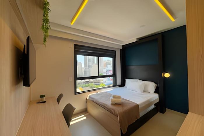 Apê charmoso com vista para cidade - Próx Allianz e PUC