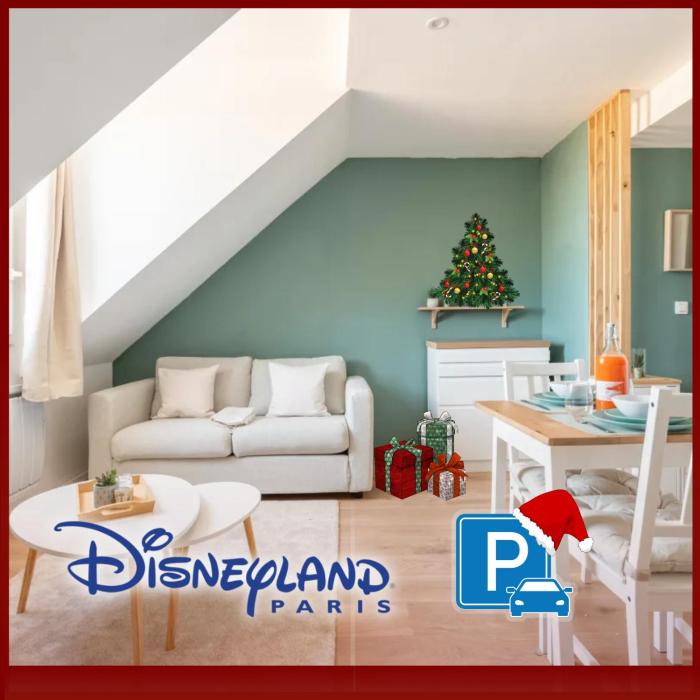 Le Délicat - Cozy - Disney 5min - Free Parking