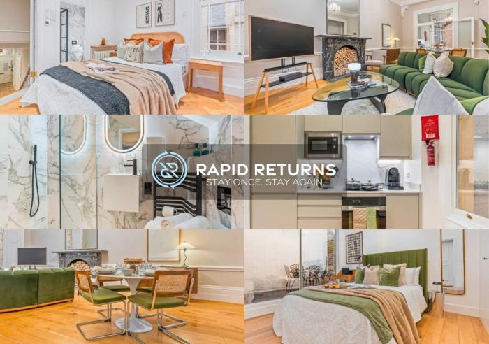 2 Bedroom 2 Bathroom Apartment with Patio in Notting Hill By Rapid Returns