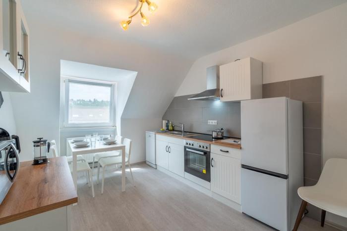 2 Zimmer Dachstudio Apartment mit 4 Einzelbetten