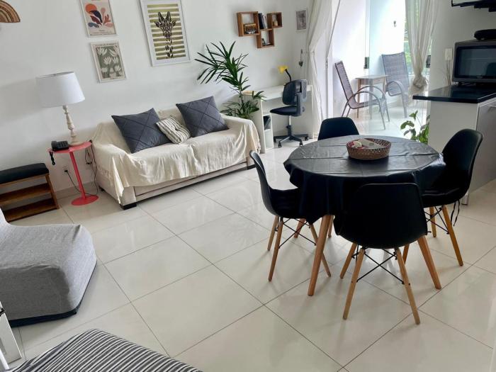 Conforto e Pé na areia