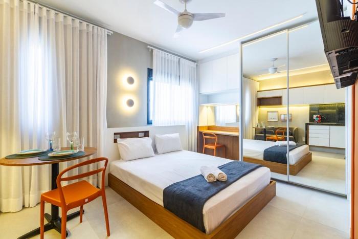 BP605 · BP605 Conforto em Pinheiros, Gym, Piscina e Metrô