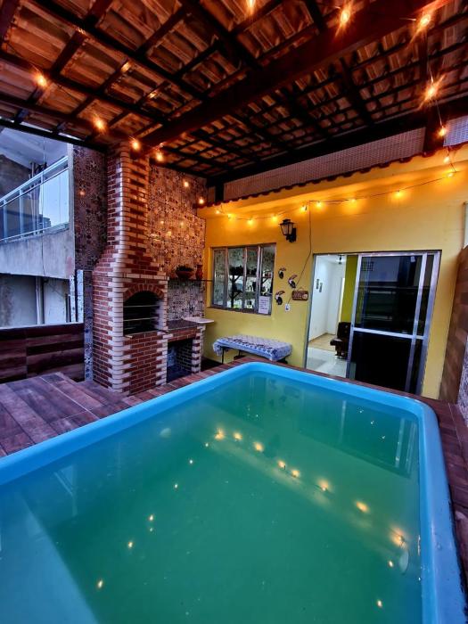 Cantinho Feliz de Muriqui Casa amarela