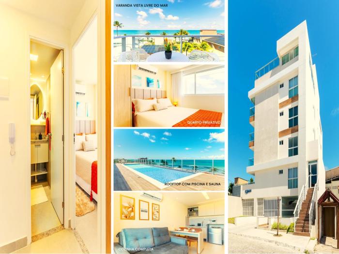 Apartamento Completo com Vista Mar, Quarto Privativo e Localização Central by Meu Flat na Praia