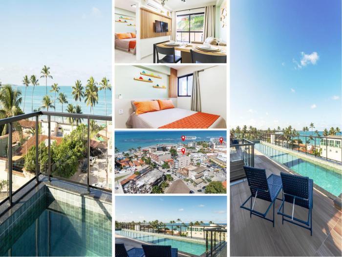 Moderno Flat no Centro de Porto 50m da vila e das Piscinas Naturais