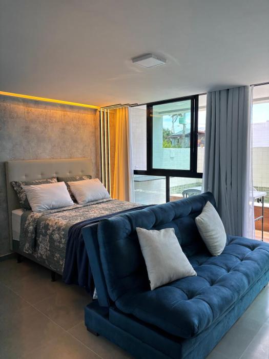 Sunny Beach Flat com piscina privativa - porto de galinhas