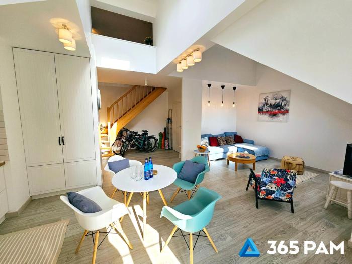 365PAM - Apartament Mundo w Centrum Kołobrzegu Z GARAŻEM