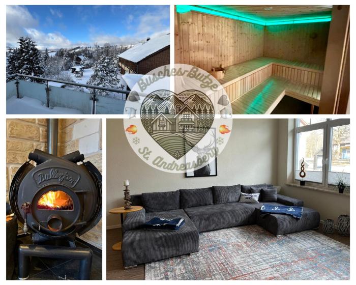 Busches Butze St Andreasberg Harz mit Sauna & Kamin
