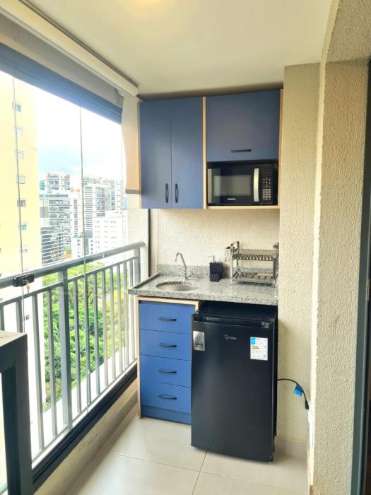 Studio 02 Moderno no Campo Belo próximo do Aeroporto Metrô Berrini