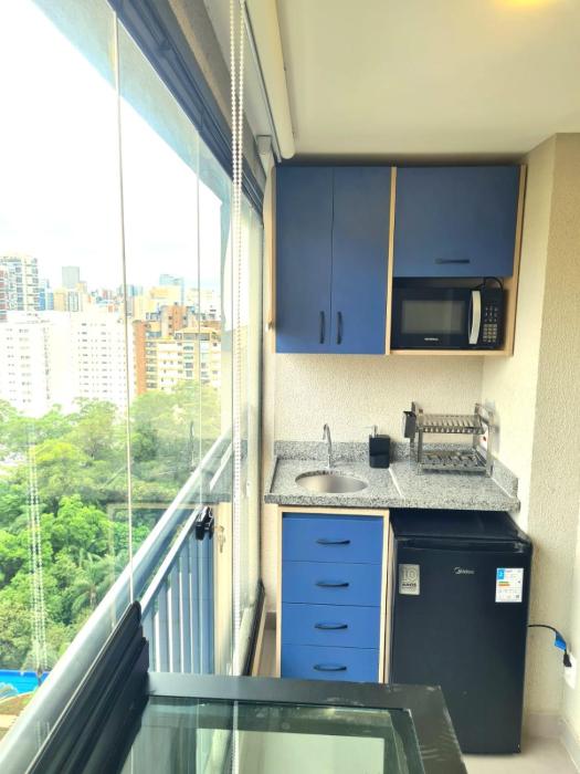 Studio Moderno no Campo Belo com 2 camas próximo do Aeroporto e Metrô