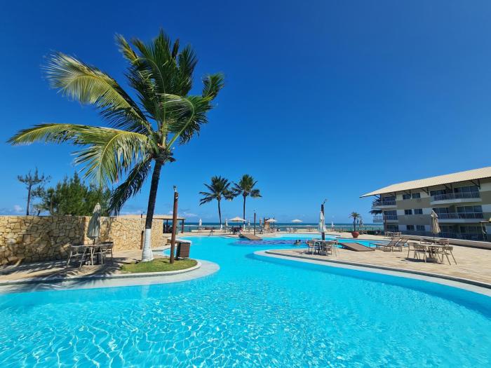 Marupiara Suites - Apartamento frente mar até 5 pessoas - Muro Alto