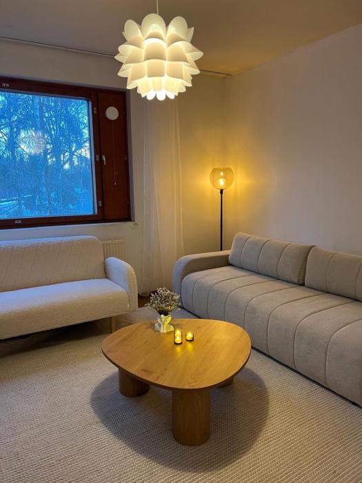 Bright & Spacious Retreat Near Santa Claus Village -Free parking