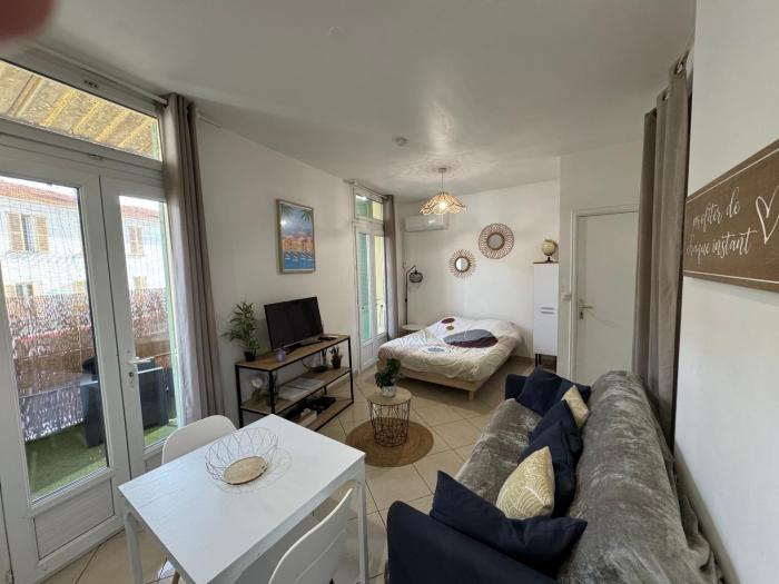 Studio Cosy Centre ville - Terrasse & Clim