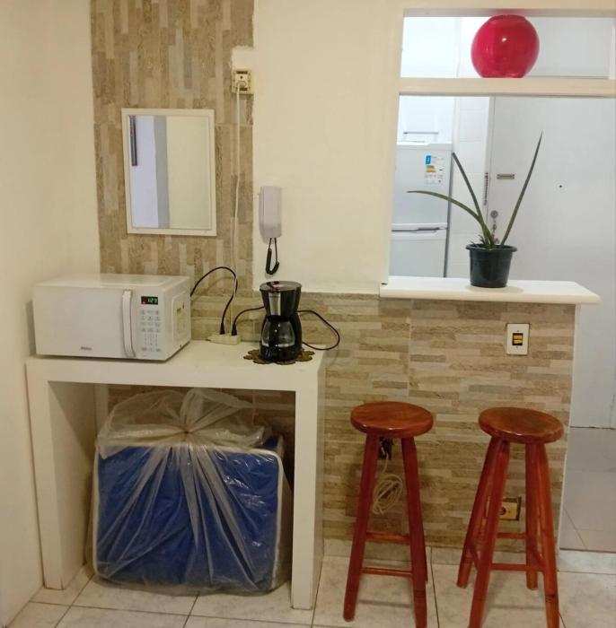 Frente ao Mar Embaré A poucos passos da praia