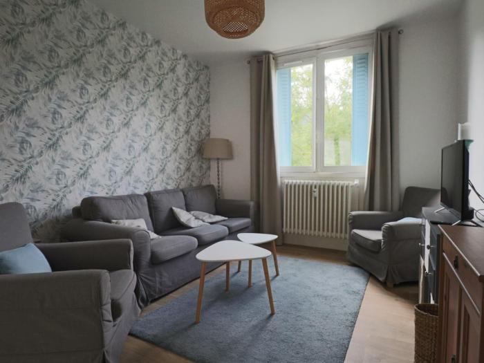 Appartement Les Agapanthes, 3*, 5 pers, Jardin clos, Conciergerie - FR-1-858-26