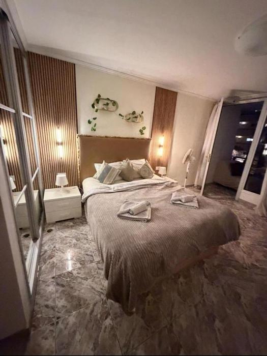 TENERIFE Olympia Apart Hotel-Playa de las Americas. Balcony, sea view & pool