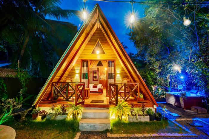 Breeze Over Paddy Field Cabana
