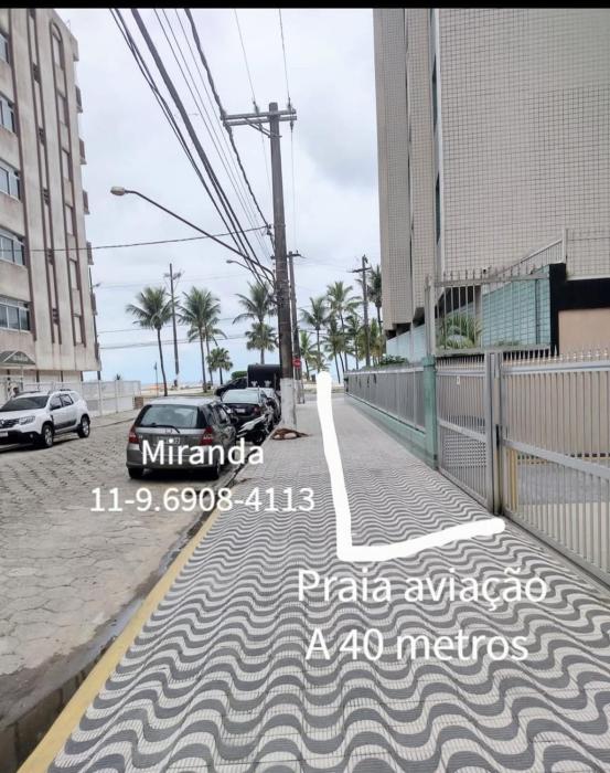 Apartmento 1 Dorm Pe na Areia, O QUERIDO DA AVIAÇÃO