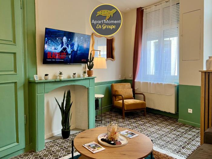 Maison 2 chambres avec bureau - Proche gare