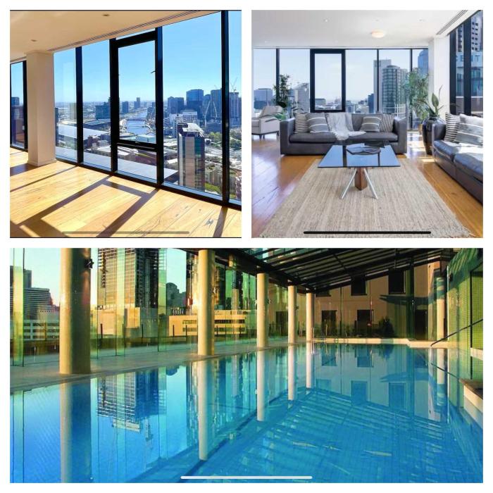 High-End Duplex Penthouse near Casino & MCEC with Two Private Balconies