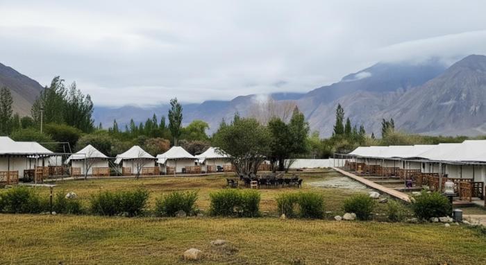 Nubra Ethnic Camp , Hunder