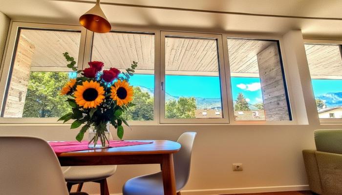 NEW Alps View Design Flat - Free Parking, Quiet, Hospital & Center