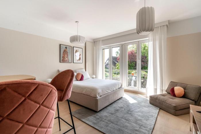 Studio avec balcon et parking Bel Air