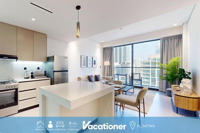 Vacationer Holiday Homes I Premium 2 Bedroom Apartment I Close to DIFC & WTC I Central Location