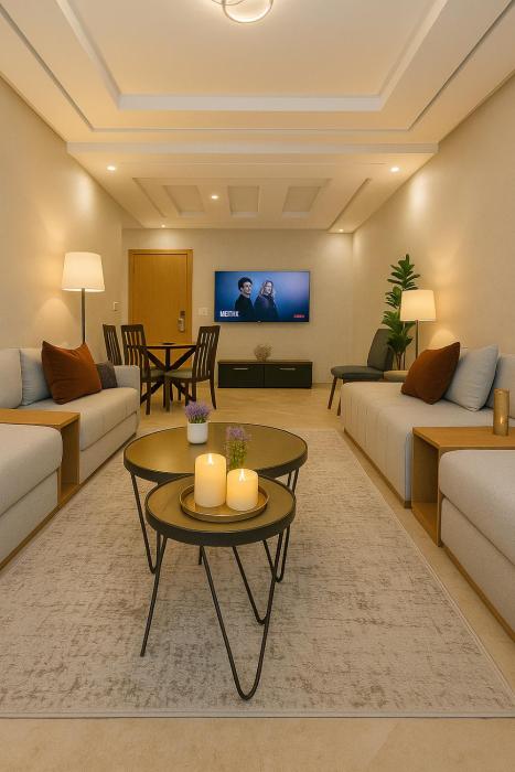 Confort et Piscine, à 5 min de Rabat et Aéroport