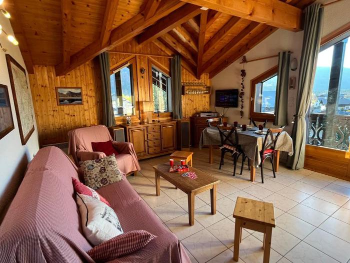 Confortable T3 au cœur de Samoëns avec WIFI et parking - FR-1-629-152