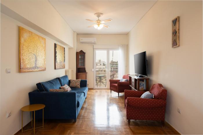 Athenian Home with Acropolis View