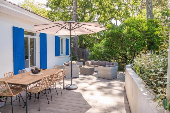 Villa sous les pins, havre de paix au Pyla