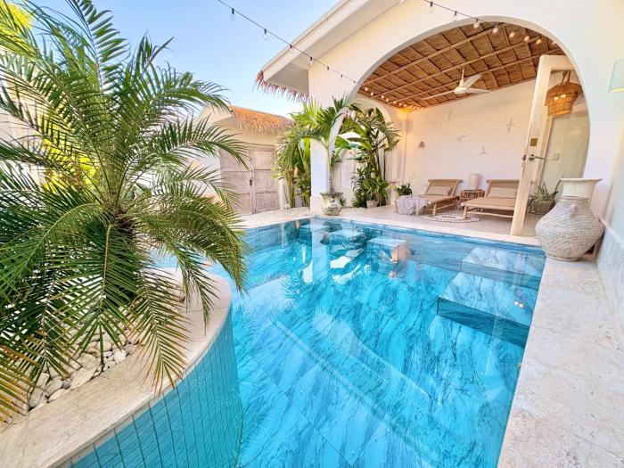 Bali-Style Private Pool Villa,3 Min Walk to Beach