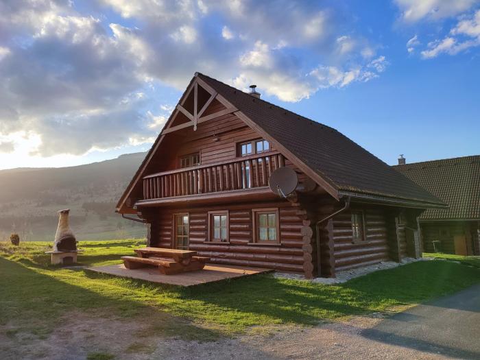 Luxusná drevená zrubová chata v obci Telgárt